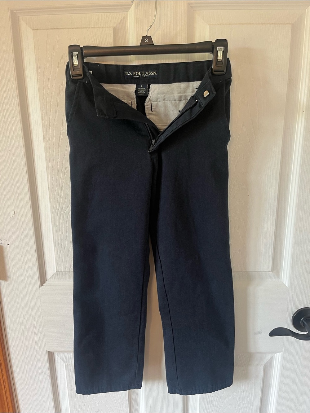 U.S. Polo Assn. Navy Blue Casual Pants